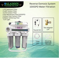 100 GPD RO Water Filtration System (Reverse Osmosis System) Dringking Water/RO System With UV Light