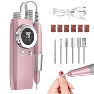45000RPM Nail Drill Machine Rechargeable Electric Nail Sander For Manicure Cordless Nail Drill Milling Cutter Machine Tools