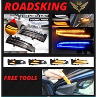 MERCEDES BENZ W204 W212 W221 GLK GLA SIDE MIRROR RUNNING LED LAMP DRL SIGNAL DAYLIGHT