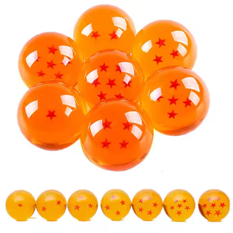 Anime Ball 2.7CM-7.5CM Balls Figures Toys New In DragonBall Crystal PVC Collection Complete Set Reta