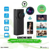 Mini Spy Cam IP Camera Button Kamera Kancing Baju Full HD 1080P Wifi Hidden Spycam Camcorder Mini Ac