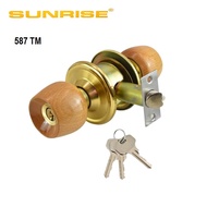 SUNRISE (587TM) DOOR KNOB ENTRANCE LOCKSET WITH 3 KEYS HIGH QUALITY