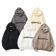 Leisure and minimalist FASHION ESSENTIALS men and women's long sleeved hoodie pullover loose jacket