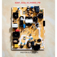 MESIN PSU LED Smart TV Samsung UA43AU7000 UA43AU7000K UA43AU7000KXXD Power Supply Machine KANT_SU2e_
