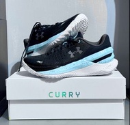 32%OFF！全新正版 UA Curry 2  LOW FLOTRO籃球鞋 黑水藍配色 勇士 NBA 3026276