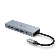 USB C Hub, TOTU Compact 10-in-1 USB-C Hub Delivering Stunning 4K HDMI Visuals, Dual USB 3.0 Ports fo