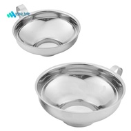 Canning Funnel, 2 Pack Stainless Steel Canning Supplies Kitchen Funnel Jar Funnel Canning Funnel