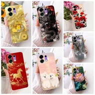 Clear Casing For Oppo K13 Turbo Pro Case PLE110 Aesthetic Cute Cartoon Fashion Butterfly Funny Paint