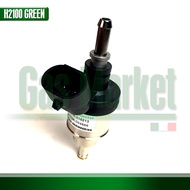 หัวฉีดเดี่ยว HANA (H2001) แบบไม่ใส่ราง ของแท้  - HANA H2001 GREEN 12V Injector – Hose Type