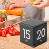 MOLIHA Flip Timer, ABS Black Red Countdown Timer, Durable Gravity Sensing 15 20 30 60 Minute Preset 