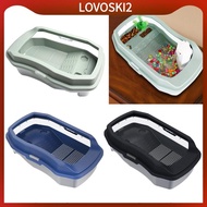 [LovoskiacMY] Turtle Aquarium, Habitat Feeder Box, Turtle Habitat