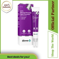 The Derma Co 2.5% Benzoyl Peroxide Spot Corrector (15g) With Niacinamide & Zinc PCA For Active Acne