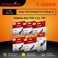 Canon PGI-770 CLI-771 BK/C/M/Y Ink Cartridge # 770XL 771XL  770 771