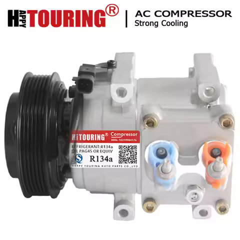 AC Compressor for Ford Fiesta 2011 2012 2013 L4 1.6L HS15 AE8319D629AD BE8Z19703A CM105110 5S6519D62
