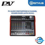 PV Audio DS9702 PM100 275W 8-Channel Power Mixer