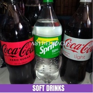 3 BOTTLE 1.5 Sparkling Sofdrinks Assorted( Coke zero , Sprite, Coke )