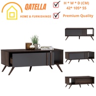 Qatella Blackburn 105cm Scandic modern design Coffee Table meja kopi ikea meja japanese murah