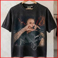 YB1 Justin Bieber coachella stage same style T-shirt 220g thick cotton tee short sleeve top BY1