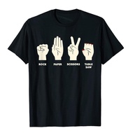 Rock Paper Scissors Table Saw Funny Carpenter Contractor T-Shirt Fashion Popular T Shirt Cotton Youn