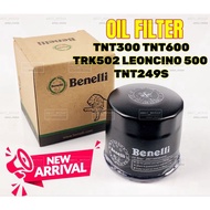 OIL FILTER Benelli TNT300 TNT600 TRK502 LEONCINO 500 TNT249S