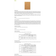 2"(T)Inch × 36"(W)Inch = 6'feet(L)Inch Balau Solid Live edge Wood Kayu Balau