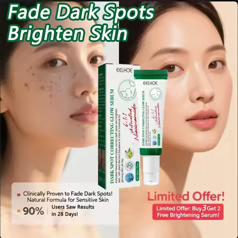 EELHOE Dark Spot Removal Serum Remove Melasma Fade Pigmentation Brighter Chloasma Sun Spot Anti Agin
