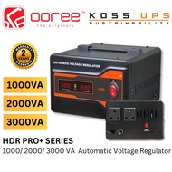 KOSS AVR HDR PRO 1000+ 1000VA / HDR PRO 2000+ 2000VA / HDR PRO 3000+ 3000VA / HDR PRO 1000 AUTOMATIC
