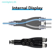 remitglory For Bambu Lab AMS Connector 4-in-1 Adapter Pipe Expansion Port 4 Feeding Multi-color For 