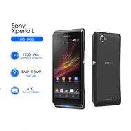 Sony Xperia L C2105 S36H โทรศัพท์มือถือปลดล็อก GSM 3G หน้าจอสัมผัส8GB ROM 4.3นิ้วสมาร์ทโฟน Android