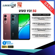 Vivo Y31 5G (8GB+256GB) Original Smartphone | Snapdragon 4 Gen 2 | 6500mAh Battery | 44W Fast Charge