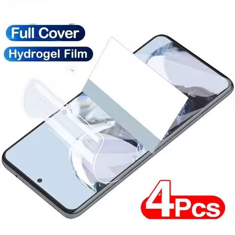 4pcs Hydrogel Film For Vivo IQOO 12 10 9 8 Z9 Lite Z9X Z8X Screen Protector IQOO Neo 9 9s Pro Plus