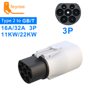 Feyree EV Charger Adapter Type 2 IEC 62196-2 to GB/T Converter for China Standard Electric Vehicle C