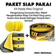 PAKET SIAP PAKAI Kit Original Paste Wax 225 gr - Kit Paste Wax Metallic 225 gr - Kit Paste Restorati