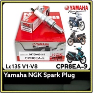 YAMAHA LC-135 V4-V7 YAMAHA NGK SPARK PLUG 94700-00415 (NGK CPR8EA-9)ORIGINAL
