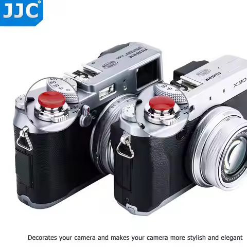 JJC Metal Soft Shutter Release Button for Fujifilm X100VI XE3 X100F XT20 XT30 XT10 XT4 XT3 X100V X10