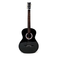GUS9 gitar akustik yamaha tipe f310 p warna hitam model bulat senar