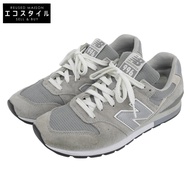 New Balance Men's CM996GR2 Sneakers in Excellent Condition, Gray, Size 25.5cm
