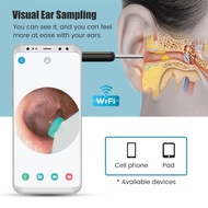 (SG Stock🇸🇬 )Wireless Smart Visual Ear Cleaner Otoscope Ear Wax Removal Tool with Camera Ear Endoscope Ear Picker