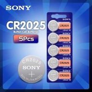 S128 SONY 索尼 CR2025 鈕扣電池 3V 電餅 電芯 鈕型電池 - 5粒裝 (平行進口)
