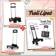 CHILDREN'S TROLLEY BAG FOLDING WHEELS 2 4 6 FOLDABLE TROLLEY IMPORTED ORIGINAL AND TRUSTED