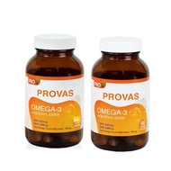 PROVAS Omega-3 Fish Oil Supplement (2 x 60 Softgels)