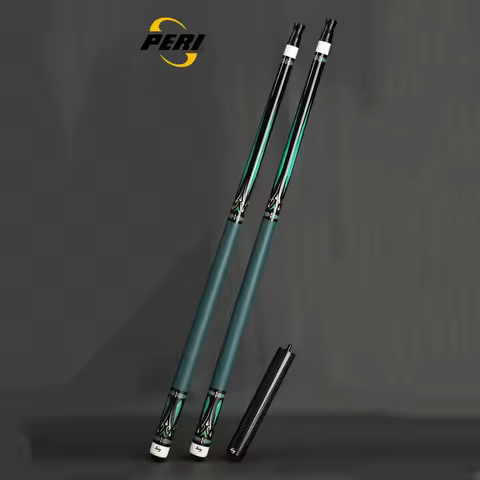 PERI 58Inch Azure P20 Shaft Billiard Pool Cue 12.5MM + Extender