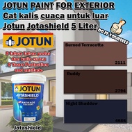 Jotun Jotashield Paint 5 Liter Burned Terracotta 2111 / Ruddy 2794 / Night Shaddow 4686