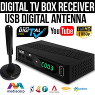 DVB-T2 Digital TV Box Singapore Receiver with Antenna