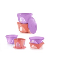 Tupperware Outdoor Dining Bowl Level Set (6) 1.5L / 2.5L / 4.3L