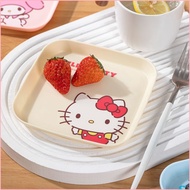 Bantang & Sanrio Bone Plate Household Table Garbage Plate Spit Bone Plate Plastic Small Plate