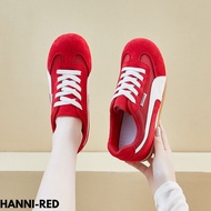 FINDME 36-40 Elegant Style Anti-Slip Women's Sneakers, Hanni Pu Material