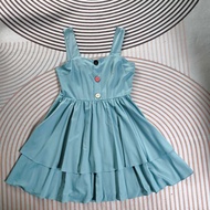 Forwarding A Blue And Green Dress 34-29-F Length 35