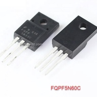MOSFET Components 5N60 FQPF5N60C 5N60C N Channel 5A 600V TO220F