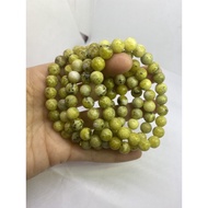 D2612 Natural Raw Ore/Yellow Turquoise/Bracelet Bracelet Weight: 20g Size: Diameter 8.5mm